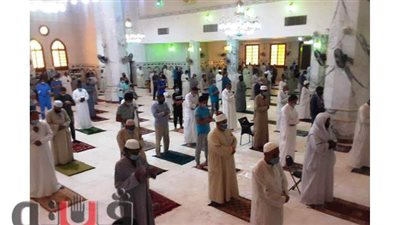 ١٢٠٠ مسجد  في أسوان تستقبل المواطنين لأداء صلاة الجمعة