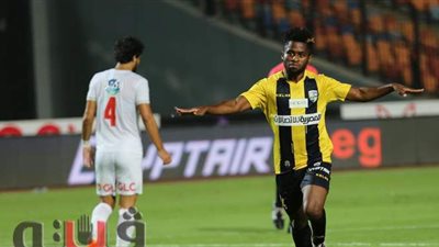 المقاولون يواصل تقدمه على الزمالك 0/1 بعد مرور 30 دقيقة