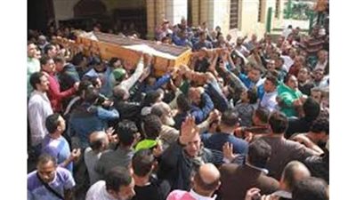 تشييع جثماني فتاتي جزيرة مطيرة المذبوحيتن في قنا