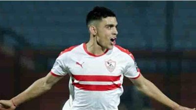 أشرف بن شرقي يسجل هدف التعادل للزمالك في المقاولون