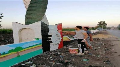 ميت غزال.. قرية تتجمل بسواعد شبابها في الغربية