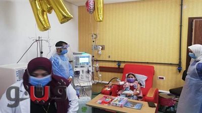 إجراء أول عملية للغسيل الكلوي لطفلة بمستشفى النصر ببورسعيد | صور