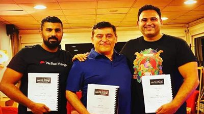 أكرم حسني يبدأ تصوير أولى بطولاته السينمائية المطلقة 