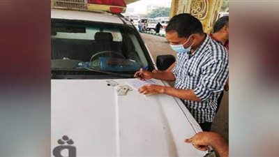 تغريم ٨٩ سائقا لعدم الالتزام بارتداء الكمامة الواقية  بالشرقية