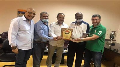 الشربيني وعبدالدايم يزوران قطاع الناشئين بالمقاولون استعدادا للموسم الجديد