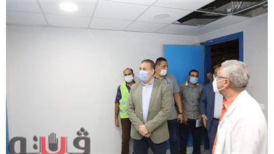 محافظ المنوفية يتفقد تجهيزات مبنى الطوارئ الجديد بالمستشفى التعليمي