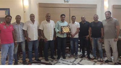 سامح الشاذلي يضع حجر أساس منطقة جنوب سيناء للغوص والإنقاذ