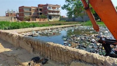 السيطرة على منسوب مياه مصرف شبرا ملكان بالغربية خلال 24 ساعة