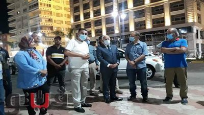 الغضبان يناشد المواطنين بالحفاظ على أعمال التطوير بشارع عاطف السادات ببورسعيد