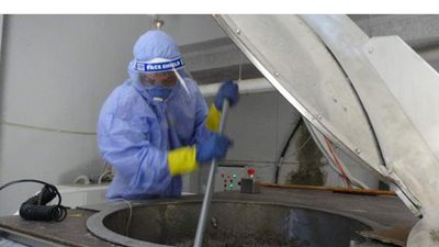 مفرمتان جديدتان للمخلفات الطبية يدخلان الخدمة بمستشفيات المنيا الجامعية| صور