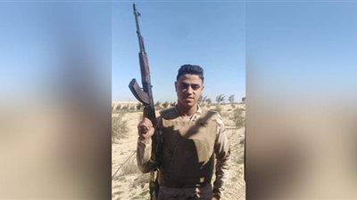 جنازة شعبية لشهيد كمين بئر العبد بمسقط رأسة بالرحمانية في الدقهلية| صور