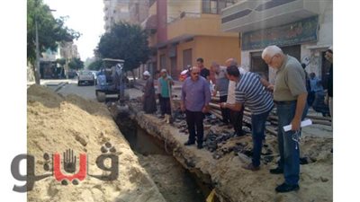 رئيس القناة لمياه الشرب يتفقد عددا من مواقع العمل بالإسماعيلية