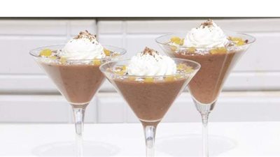 طريقة عمل أرز باللبن بالكاكاو من الشيف عظيمة