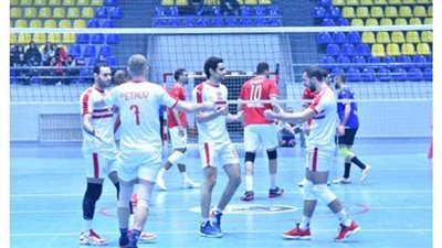 فوز الزمالك على سموحة في دوري الكرة الطائرة