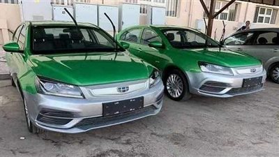 باللون الأخضر.. تاكسيات كهربائية جديدة بمصر من جيلي