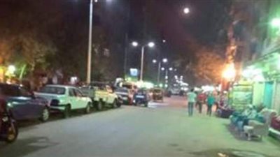 حى بولاق الدكرور يستكمل إنارة شارع ترعة عبدالعال