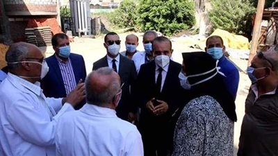 محافظ كفر الشيخ يتفقد إنشاءات المستشفى العام