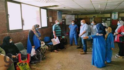 بينهم 3 مُسنات.. تعاقي وخروج 10 مصابين بكورونا بمستشفى الصدر ببني سويف