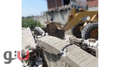 استرداد أكثر من 6368 مترا  بعد إزالة التعديات بثلاث مراكز حى أول الزقازيق