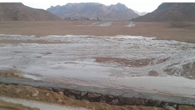 سيول قوية تضرب مدينة سانت كاترين | فيديو