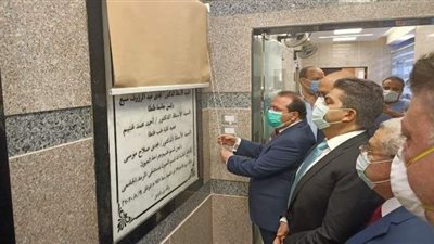 رئيس جامعة طنطا يفتتح أعمال التطوير بمستشفى الرمد الجامعي