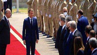 ماكرون: سيادة العراق تواجه تحديات كثيرة.. ومستمرون حتى هزيمة الإرهاب