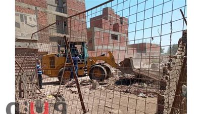 إزالة 764 حالة تعد على أملاك الدولة والأراضى الزراعية فى الموجة الـ 16 بالمنوفية