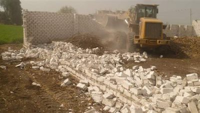 إزالة 6 حالات تعد بمركزي كفر الدوار وحوش عيسى في البحيرة