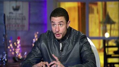 أحمد الفيشاوي في كواليس اَخر مشهد من فيلم 