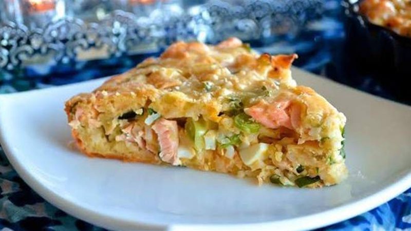 فطيرة الطاسة بالأرز