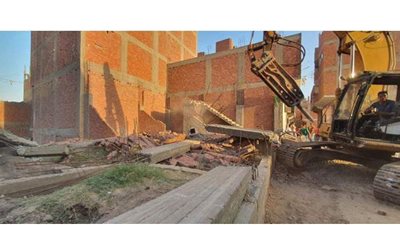 محافظة الجيزة تزيل 55 حالة تعدٍ على الأراضي الزراعية