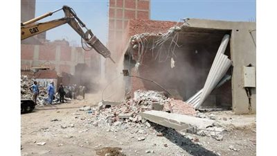 الأوقاف تزيل التعديات على وقف كلهز خاتون بمحافظة القليوبية | صور