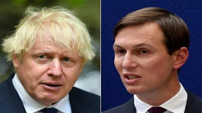 جونسون يستقبل كوشنر لبحث عملية السلام في الشرق الأوسط