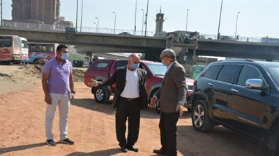 محافظ القليوبية يتفقد أعمال تطوير طريق شركات البترول