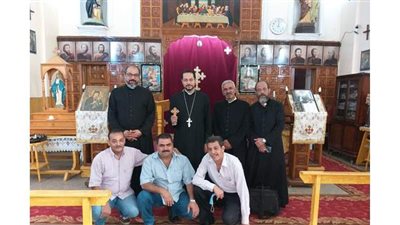 الأنبا باخوم يجتمع مع كهنة وشمامسة الكاثوليك بمنطقة الدلتا