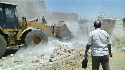 تنفيذ 16 قرار إزالة واسترداد 5 أفدنة و15 قيراطا  في الشرقية