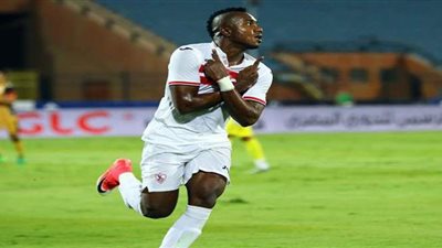 كاسونجو يسجل الهدف الثاني للزمالك في بيراميدز