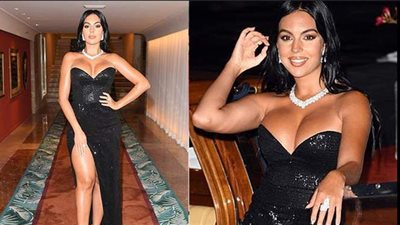 بعرض جريء وفستان أسود رائع.. صديقة رونالدو تذهل الحضور بمهرجان البندقية السينمائي | صور