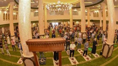 ٩ مساجد جديدة تستقبل المصلين في صلاة الجمعة بمحور المحمودية وبشائر الخير | صور