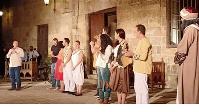 انطلاق ليالي  العرض المسرحى 