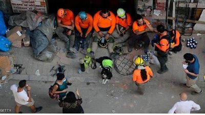 استمرار عمليات البحث عن ناج محتمل تحت أنقاض مبنى في بيروت