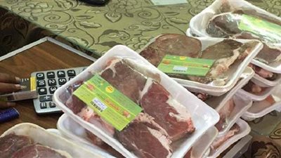 مصادرة لحوم فاسدة قبل بيعها للمواطنين بالشرقية