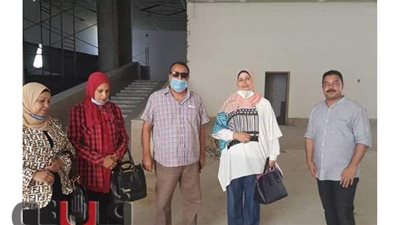 وفد من المجلس القومي للمرأة بالمنيا يزور المتحف الآتوني