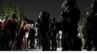 اعتقالات في مدينة  بورتلاند الأمريكية بعد ليلة  من الاحتجاجات