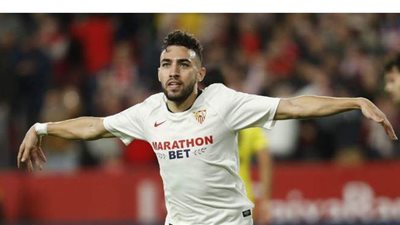 إشبيلية يعلن إصابة لاعبه منير الحدادي بفيروس كورونا