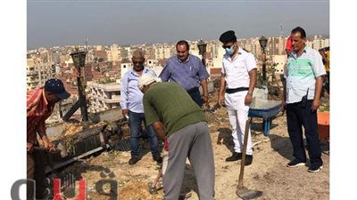 محافظة الغربية تزيل أدوار مخالفة بفندق شهير في طنطا | صور