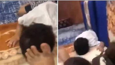 فيديو يهز المملكة.. أب سعودي يعنف طفله بهدف استفزاز طليقته المصرية | فيديو