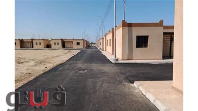 رصف طريق المنازل البدوية بالقنطرة شرق الإسماعيلية | صور