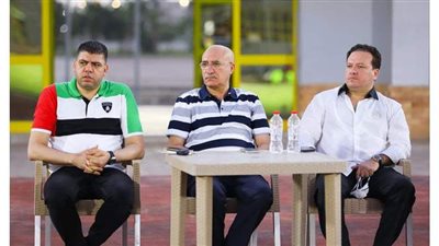 مجلس المصري يجتمع باللاعبين قبل مواجهة إنبي في الدوري | صور