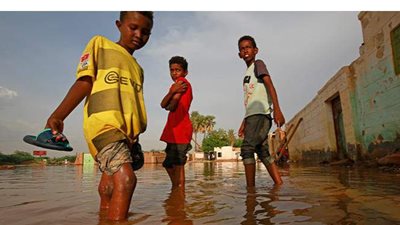 السودان يقاوم الفيضان الأسوأ منذ أكثر من مائة عام | صور